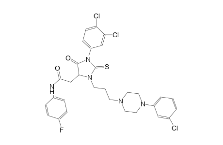 4-imidazolidineacetamide, 3-[3-[4-(3-chlorophenyl)-1-piperazinyl]propyl]-1-(3,4-dichlorophenyl)-N-(4-fluorophenyl)-5-oxo-2-thioxo-