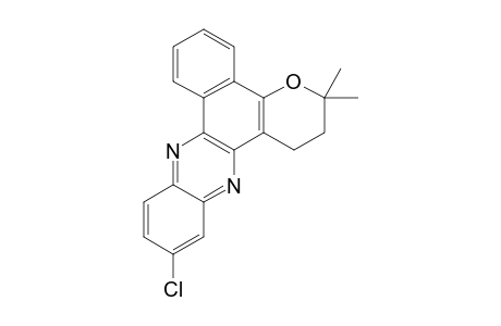 12-CHLORO-3,3-DIMETHYL-2,3-DIHYDRO-1H-BENZO-[A]-OXINO-[2,3-C]-PHENAZINE
