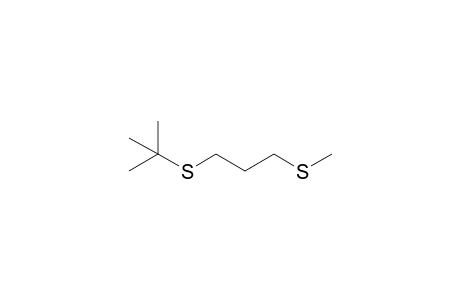 1-(1,1-Dimethylethylthio)-3-methylthiopropane