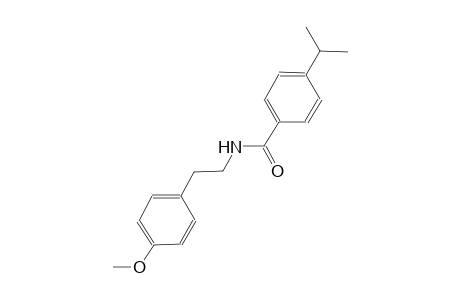 4-isopropyl-N-[2-(4-methoxyphenyl)ethyl]benzamide