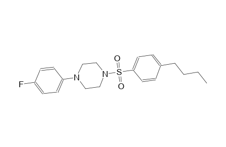1-[(4-butylphenyl)sulfonyl]-4-(4-fluorophenyl)piperazine