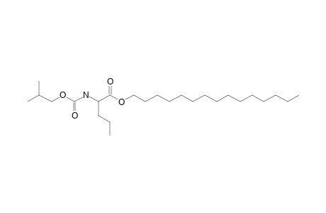 L-Norvaline, N-isobutoxycarbonyl-, pentadecyl ester