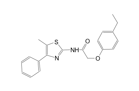 2-(4-ethylphenoxy)-N-(5-methyl-4-phenyl-1,3-thiazol-2-yl)acetamide