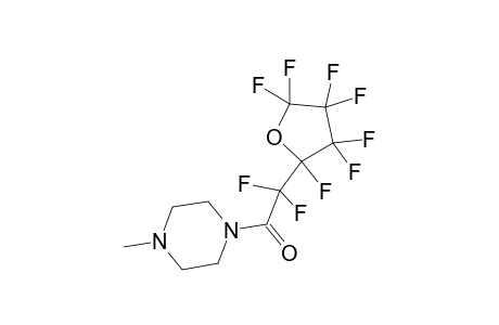 2,2-bis(fluoranyl)-2-[2,3,3,4,4,5,5-heptakis(fluoranyl)oxolan-2-yl]-1-(4-methylpiperazin-1-yl)ethanone
