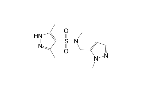 1H-pyrazole-4-sulfonamide, N,3,5-trimethyl-N-[(1-methyl-1H-pyrazol-5-yl)methyl]-