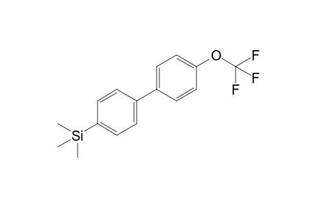 Trimethyl(4'-(trifluoromethoxy)-[1,1'-biphenyl]-4-yl)silane