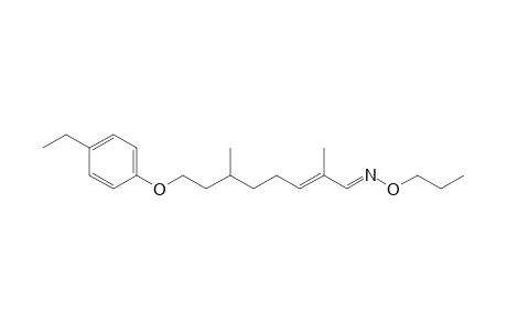 8-(4-Ethylphenyloxy)-1-(propoxyimino)-2,6-dimethyl-2-octene