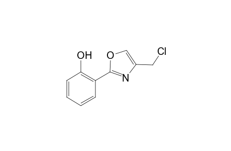 2-(4-(chloromethyl)oxazol-2-yl)phenol