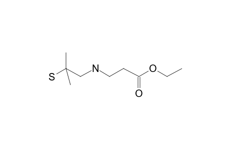 Ethyl 3-[(2-methyl-2-mercaptopropyl)amino]propionate