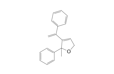 2-Methyl-2-phenyl-3-(1-phenylvinyl)-2,5-dihydrofuran