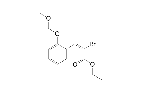 Ethyl (E)-2-bromo-3-[(2-methoxymethoxy)phenyl]-2-butenoate