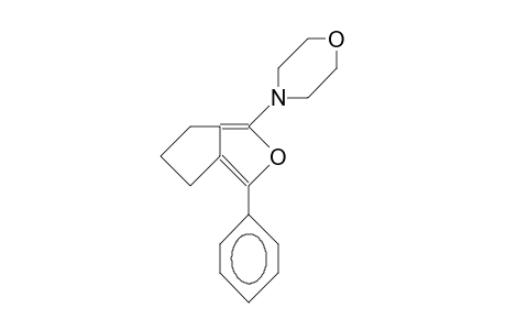 4-(5,6-Dihydro-3-phenyl-4H-cyclopenta<C>furan-1-yl)-morpholine