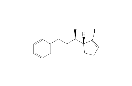 [(3R)-3-[(1R)-2-iodocyclopent-2-en-1-yl]butyl]benzene