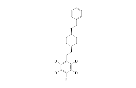 trans-1-(2-Phenylethyl)-4-(2-[2H5]phenylethyl)cyclohexane