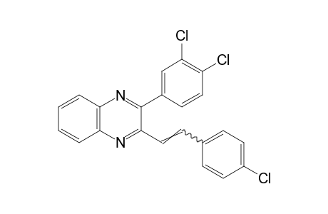2-(p-chlorostyryl)-3-(3,4-dichlorophenyl)quinoxaline