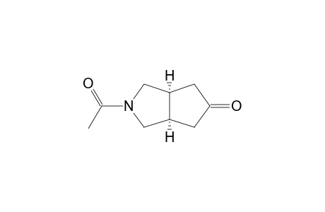 (3aS,6aR)-2-acetyl-1,3,3a,4,6,6a-hexahydrocyclopenta[c]pyrrol-5-one