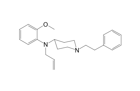 N-(2-Methoxyphenyl)-N-(prop-2-en-1-yl)-1-(2-phenylethyl)piperidin-4-amine