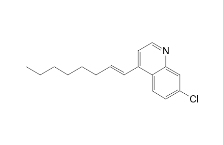 (E)-[7-chloro-4-(1-octenyl)]quinoline