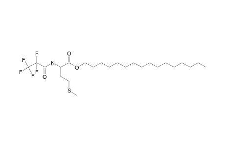 L-Methionine, N-pentafluoropropionyl-, hexadecyl ester