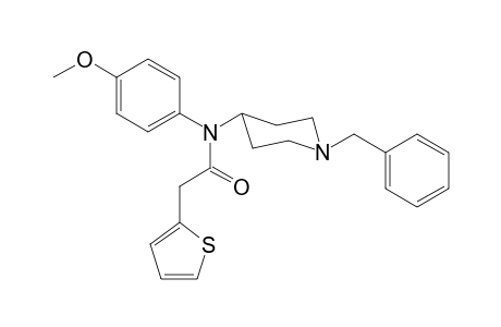 N-(1-Benzylpiperidin-4-yl)-N-(4-methoxyphenyl)thiophene-2-acetamide