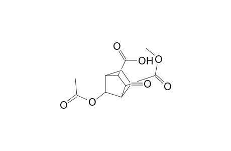 Bicyclo[2.2.1]heptane-2,3-dicarboxylic acid, 7-(acetyloxy)-5-oxo-, 3-methyl ester, (2-endo,3-exo,7-syn)-