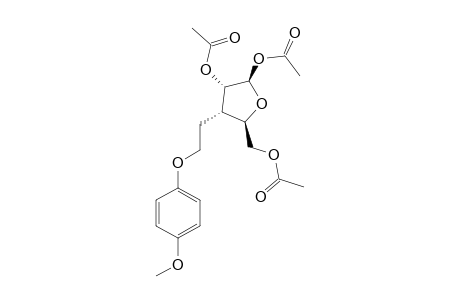 1,2,5-TRI-O-ACETYL-3-DEOXY-3-C-(2'-HYDROXYETHYL)-2'-O-PARA-METHOXYPHENYL-ALPHA-D-RIBOFURANOSE