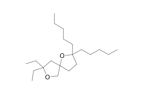 8,8-Diethyl-2,2-dipentyl-1,7-dioxaspiro[4.4]nonane