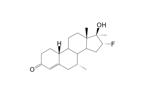 16.alpha.-Fluoromibolerone