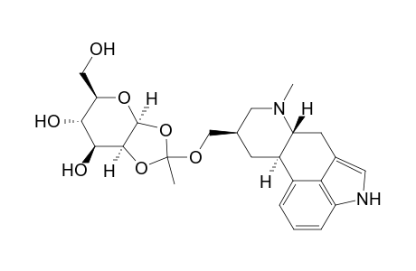 D-6-Methyl-8-(beta-D-mannopyranose-1,2-orrhoacetate-methyl)-ergolin-I