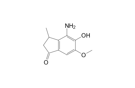 4-Amino-5-hydroxy-6-methoxy-3-methyl-1-indanone