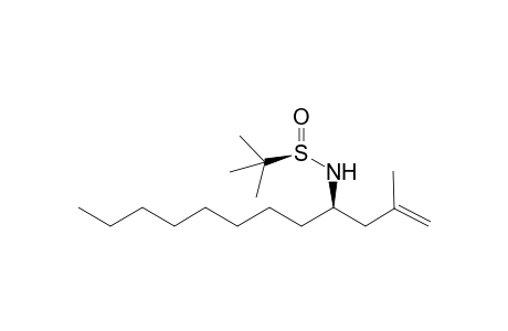 (4R,RS)-N-tert-Butanesulfinyl-2-methyldodec-1-en-4-amine