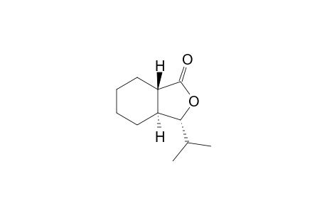 1(3H)-Isobenzofuranone, hexahydro-3-(1-methylethyl)-, (3.alpha.,3a.alpha.,7a.beta.)-