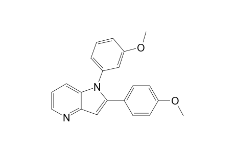 1-(3-Methoxyphenyl)-2-(4-methoxyphenyl)-1H-pyrrolo[3,2-b]-pyridine
