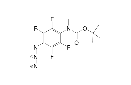 4-{N-Methyl-N-[(t-butoxycarbonyl)amino]-tetrafluorophenyl-Azide