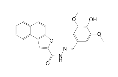 N'-[(E)-(4-hydroxy-3,5-dimethoxyphenyl)methylidene]naphtho[2,1-b]furan-2-carbohydrazide