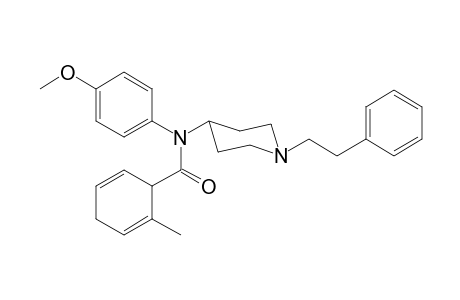 N-(4-Methoxyphenyl)-N-[1-(2-phenylethyl)piperidin-4-yl]-2-methyl-(1,4-dihydro)-benzamide