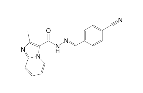 (4'-Cyanobenzylidene)-2-methyl-imidazo[1,2-a]pyridin-3-carbohydrazide