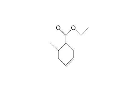 trans-6-Methyl-3-cyclohexene-1-carboxylic acid, ethyl ester