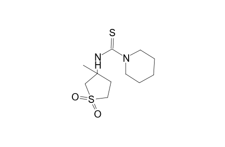 N-(3-methyl-1,1-dioxidotetrahydro-3-thienyl)-1-piperidinecarbothioamide