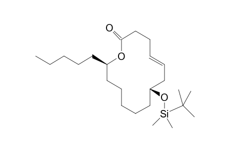 (5E,8R,14R)-14-amyl-8-[tert-butyl(dimethyl)silyl]oxy-1-oxacyclotetradec-5-en-2-one