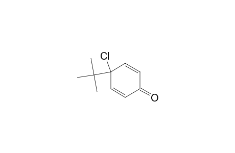 2,5-Cyclohexadien-1-one, 4-chloro-4-(1,1-dimethylethyl)-
