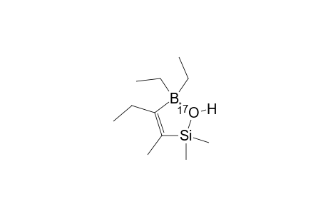 4,5,5-TRIETHYL-2,5-DIHYDRO-2,2,3-TRIMETHYL-1,2,5-OXONIASILABORATOLE