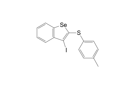 3-iodo-2-(4-methylphenylsulfanyl)benzo[b]selenophene