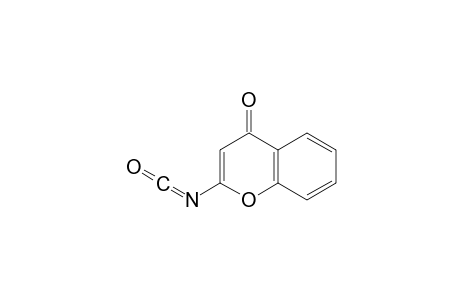 4H-1-Benzopyran-4-one, 2-isocyanato-