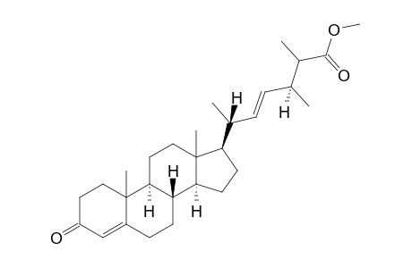 3-OXO-4,22-ERGOSTA-DIEN-26-OIC-ACID-METHYLESTER