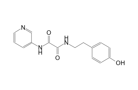ethanediamide, N~1~-[2-(4-hydroxyphenyl)ethyl]-N~2~-(3-pyridinyl)-