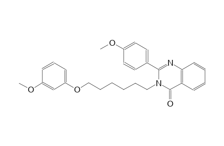 3-[6-(3-methoxyphenoxy)hexyl]-2-(4-methoxyphenyl)-4(3H)-quinazolinone