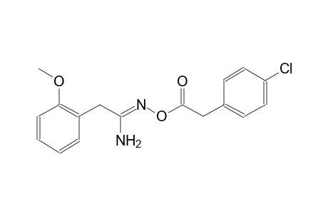 benzeneethanimidamide, N'-[[2-(4-chlorophenyl)acetyl]oxy]-2-methoxy-