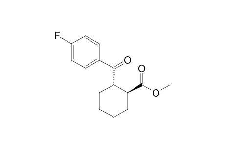 (1S,2S)-Methyl (trans)-2-(4'-fluorobenzoyl)cyclohexane-1-carboxylate