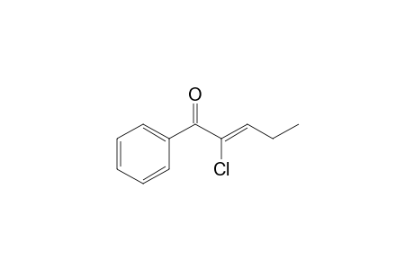 (Z)-2-Chloro-1-phenyl-2-penten-1-one
